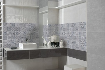 Декорни плочки за баня 25х60см