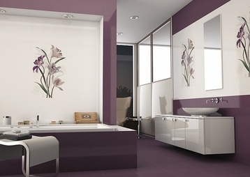 Плочки за баня  серия - Intensity Purple
