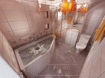 Стенни плочки за баня 25х50см