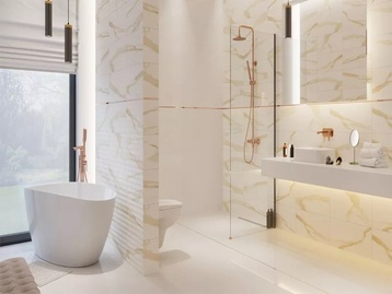 Гранитогрес за баня 15.5х62см