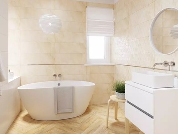 Декорни плочки за баня 25x75см