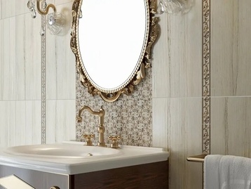 Декорни плочки за баня 25x50см