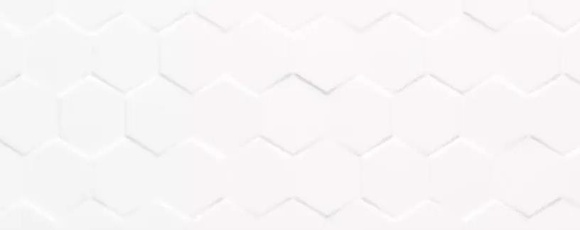Charisma White Hexagon Glossy