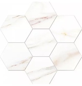 Mosaic Cava Esagona Satin Finish
