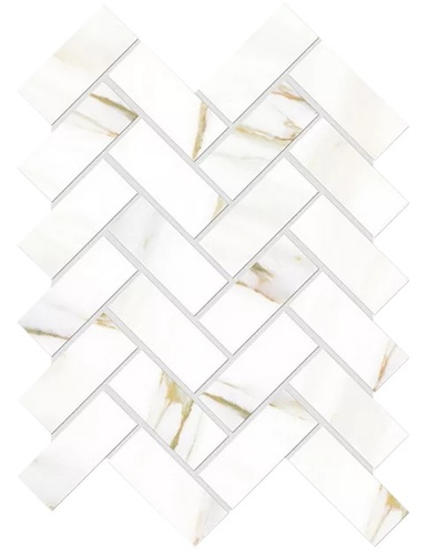 Mosaic Cava Herringbone Satin Finish