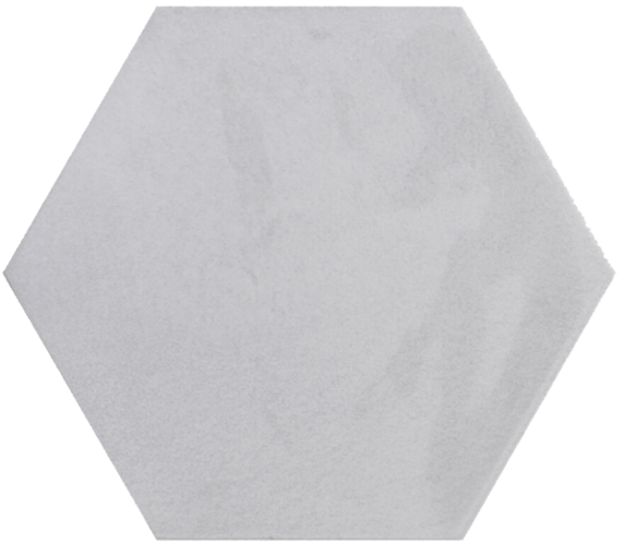 Moon Hexagon White Br.