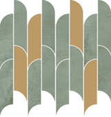 Tissue Green Mosaic