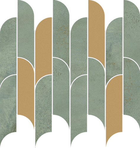 Tissue Green Mosaic