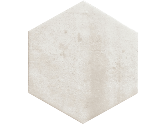Hexagon Mars White