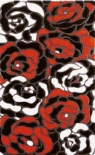 Roses Negro/Rojo