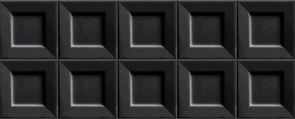 Декорни плочки Кубик Черна